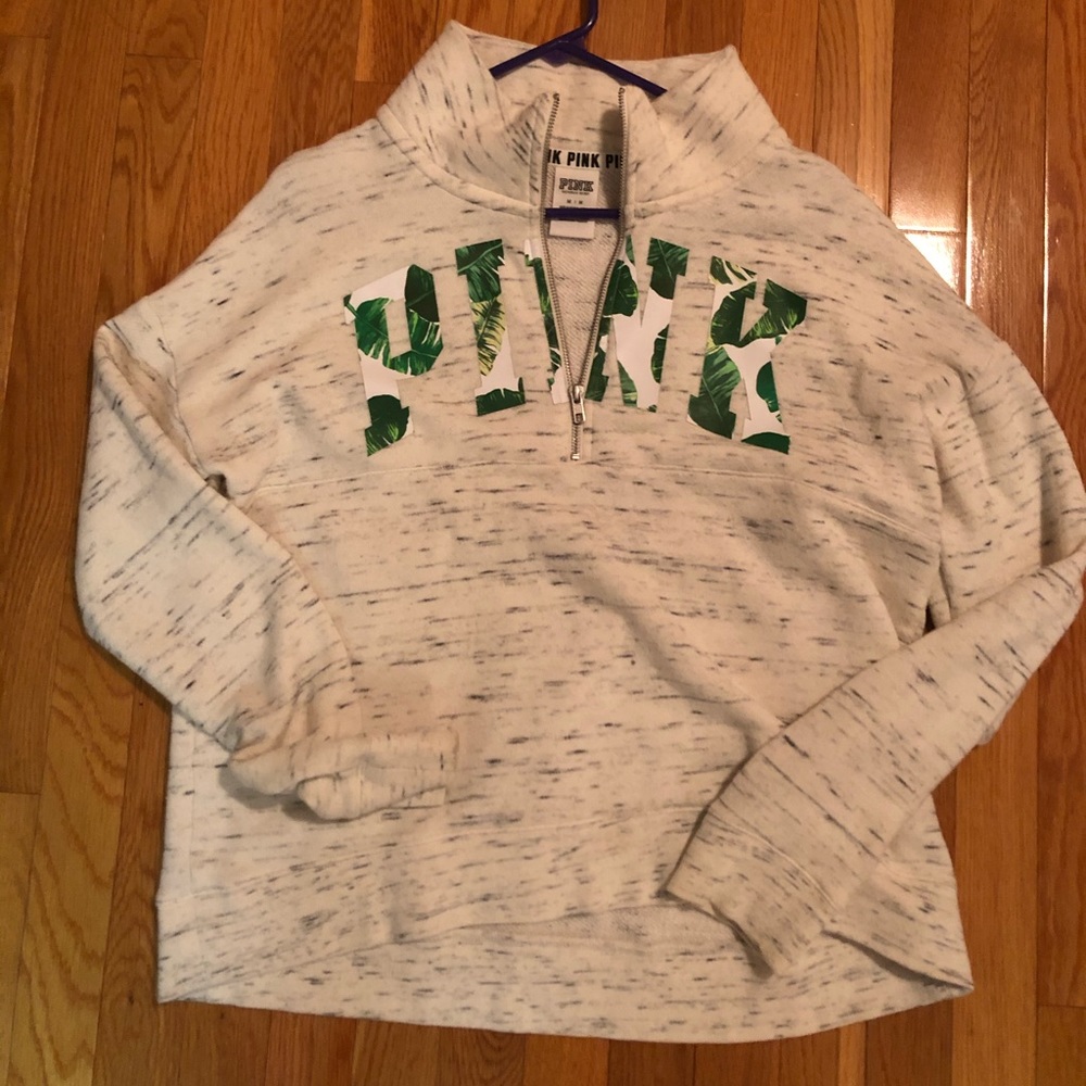 PINK quarter zip